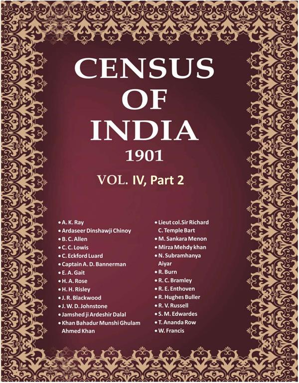 Census of India 1901: Assam - Tables Book 9 Vol. IV, Part 2 - Gyan Books | Grocsy