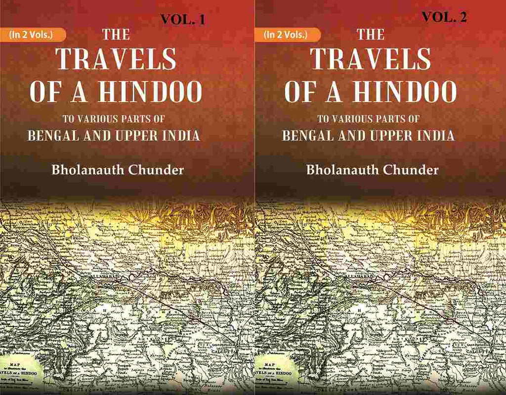The Travels of a Hindoo To Various Parts of Bengal and Upper India 2 Vols. Set - Gyan Books | Grocsy