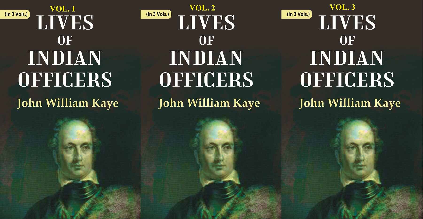 Lives of Indian Officers 3 Vols. Set - Gyan Books | Grocsy