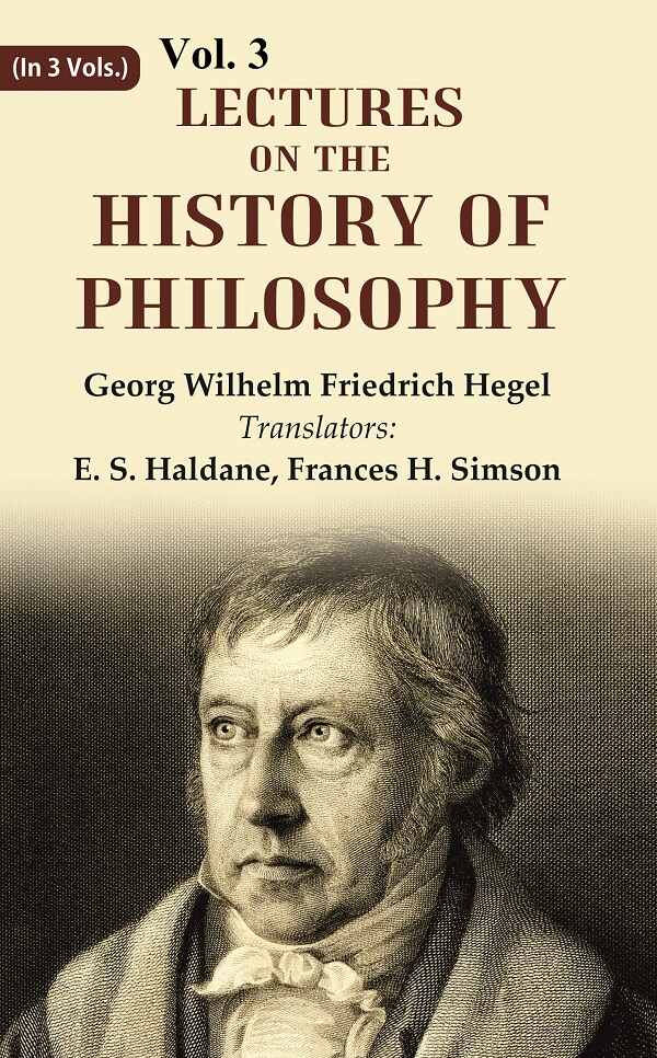 Lectures on the history of philosophy 3rd - Gyan Books | Grocsy