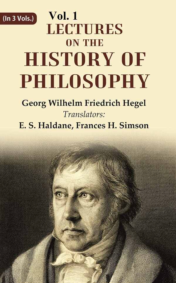 Lectures on the history of philosophy 1st - Gyan Books | Grocsy