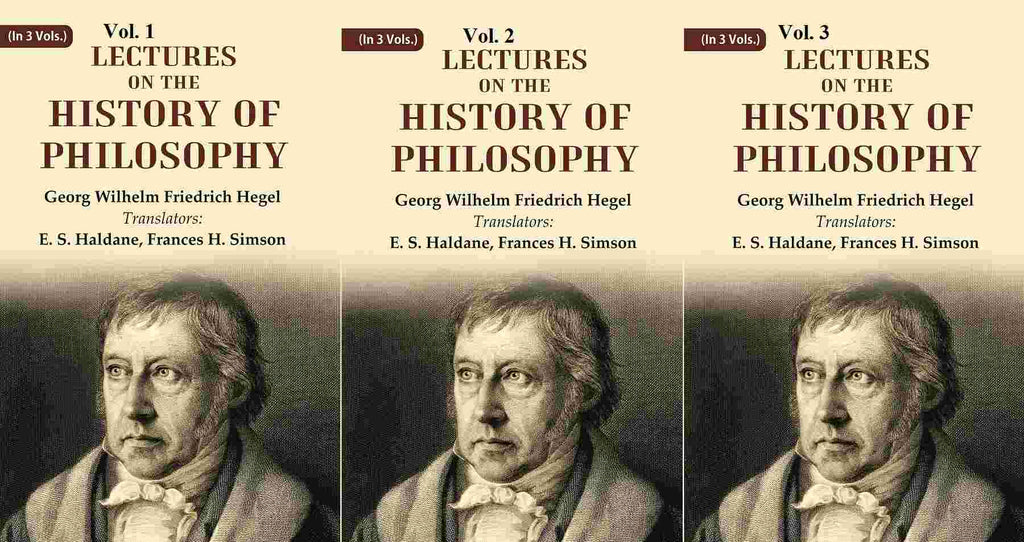 Lectures on the history of philosophy 3 Vols. Set - Gyan Books | Grocsy