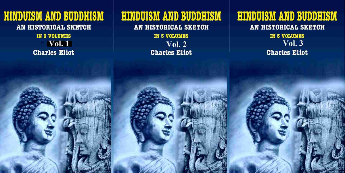 Hinduism and Buddhism An Historical Sketch 3 Vols. Set - Gyan Books | Grocsy
