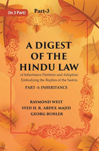 A Digest of the Hindu Law : of Inheritance Partition and Adoption Embodying the Replies of the Sastris Part-3 - Gyan Books | Grocsy