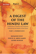 A Digest of the Hindu Law : of Inheritance Partition and Adoption Embodying the Replies of the Sastris Part-2 - Gyan Books | Grocsy