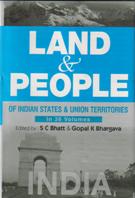 Land and People of Indian States & Union Territories (India) Vol. 1st - Gyan Books | Grocsy