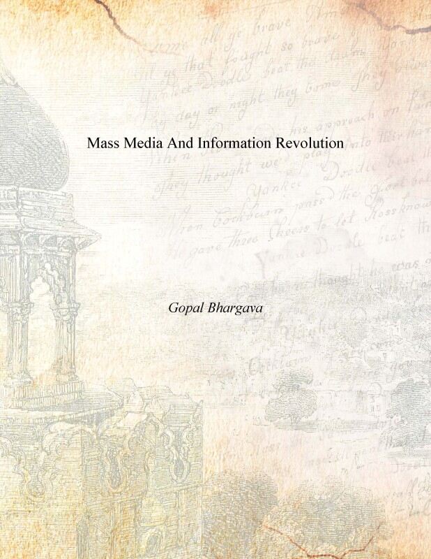Mass Media and Information Revolution - Gyan Books | Grocsy
