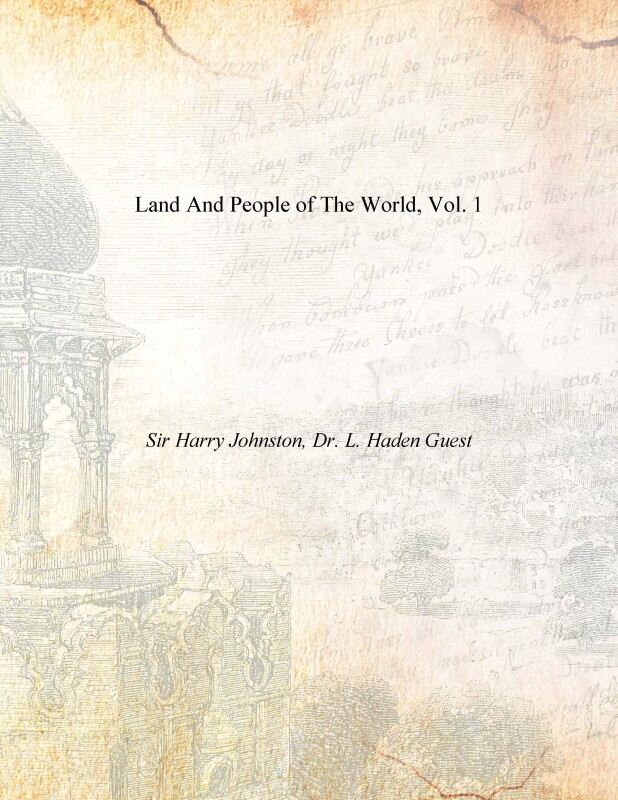Land and People of the World Vol. 1st - Gyan Books | Grocsy