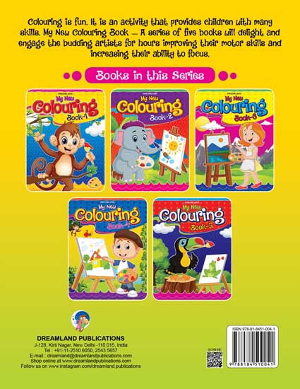Dreamland My New Colouring Book - 4 | Grocsy