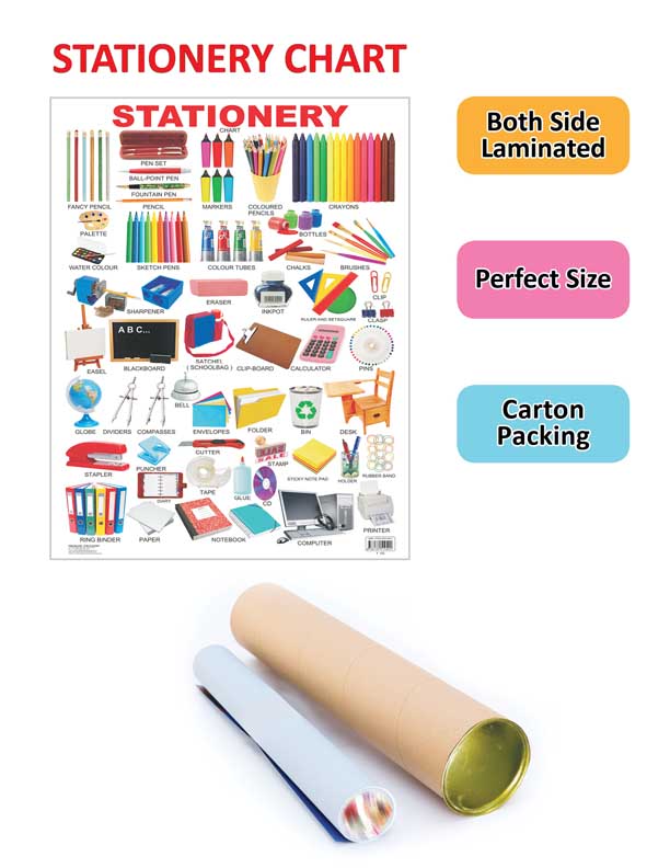 Dreamland Publications Educational Chart for Kids - Stationery | Grocsy