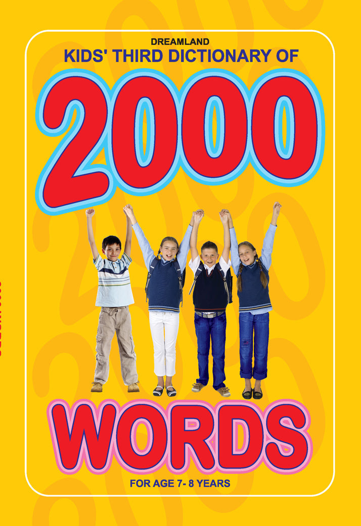 Dreamland Publications Kids Third Dictionary of 2000 words : Children Early Learning Book | Grocsy