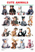 Dreamland Publications Educational Chart for Kids - Cute Animals - 2. | Grocsy