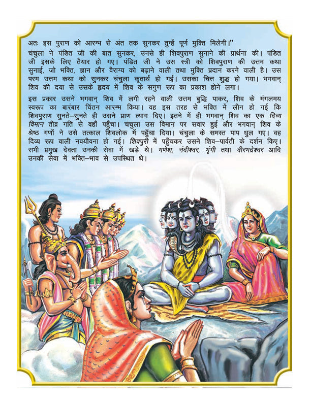 Dreamland Publications Shiva Purana - Hindi H.B. : Children Religion Book | Grocsy