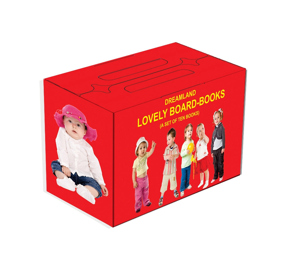 Dreamland Lovely Board Books Gift Pack (10 Titles) | Grocsy