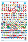 Dreamland Publications Flag Chart : Children Reference Educational Laminated Chart | Grocsy