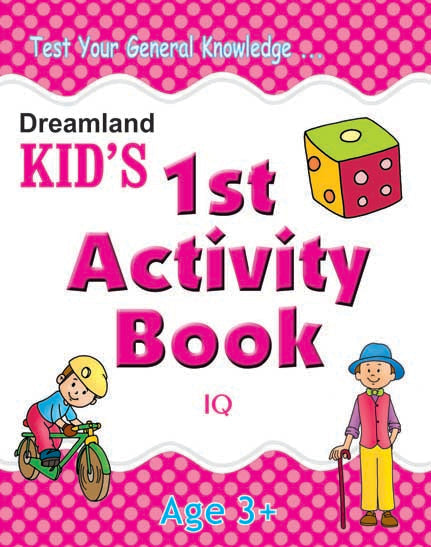 Dreamland Kid's 1st Activity Book - IQ | Grocsy