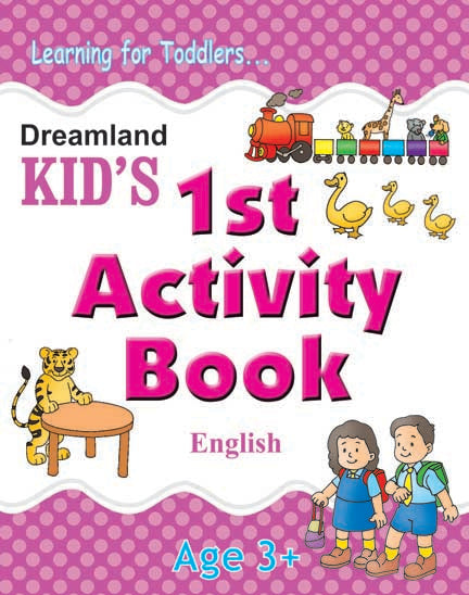 Dreamland Kid's 1st Activity Book - English | Grocsy