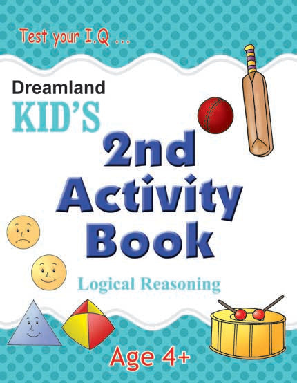 Dreamland Kid's 2nd Activity Book - Logic Reasoning | Grocsy
