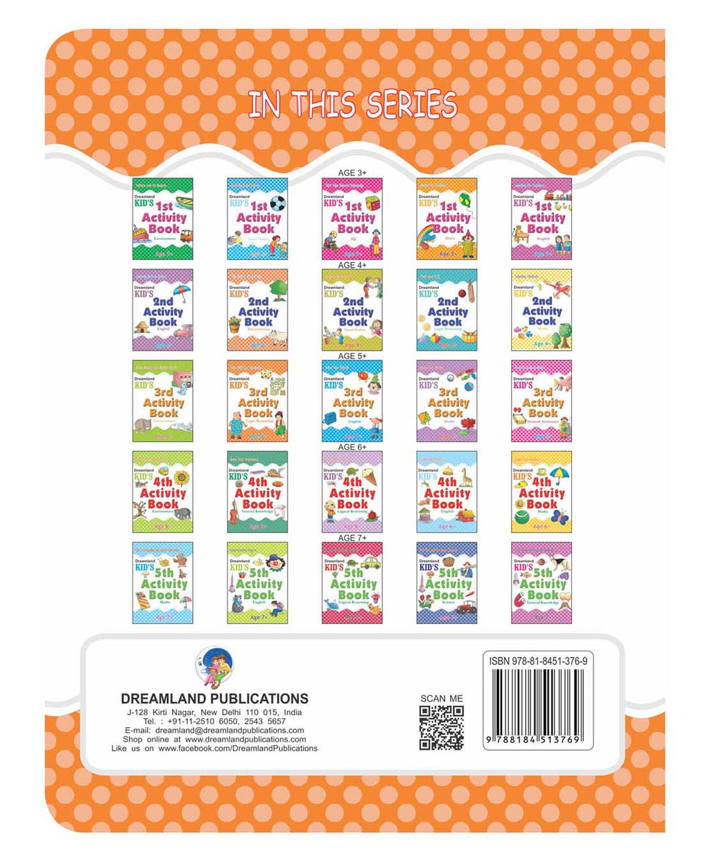 Dreamland Kid's 3rd Activity Book - Logic Reasoning | Grocsy