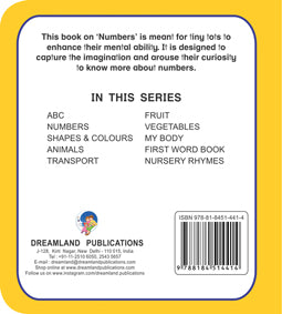 Dreamland First Padded Board Book - Numbers | Grocsy