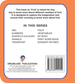Dreamland First Padded Board Book - Fruit | Grocsy