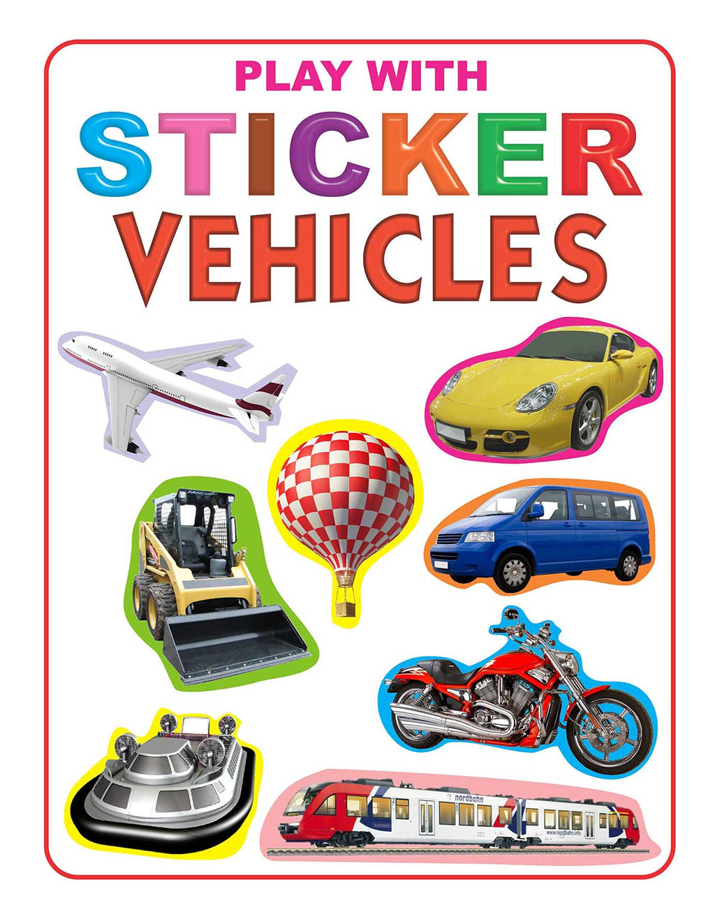 Dreamland Play With Sticker - Vehicles | Grocsy
