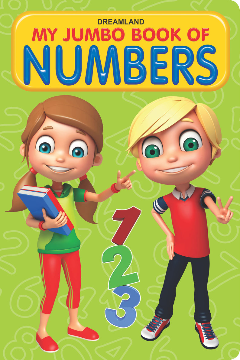 Dreamland My Jumbo Book - NUMBERS | Grocsy