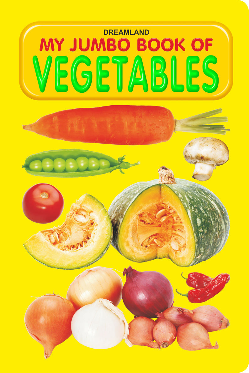 Dreamland My Jumbo Book - VEGETABLE | Grocsy