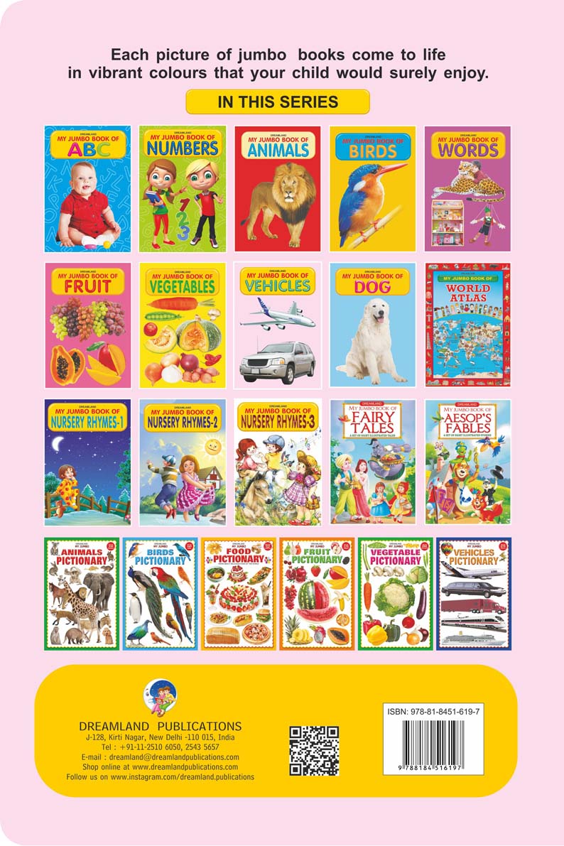 Dreamland My Jumbo Book - VEHICLE | Grocsy