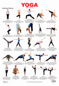 Dreamland Publications Educational Chart for Kids - Yoga Chart - 1 | Grocsy