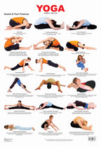 Dreamland Publications Educational Chart for Kids - Yoga Chart - 3 | Grocsy
