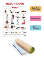 Dreamland Publications Educational Chart for Kids - Yoga Chart - 4 | Grocsy