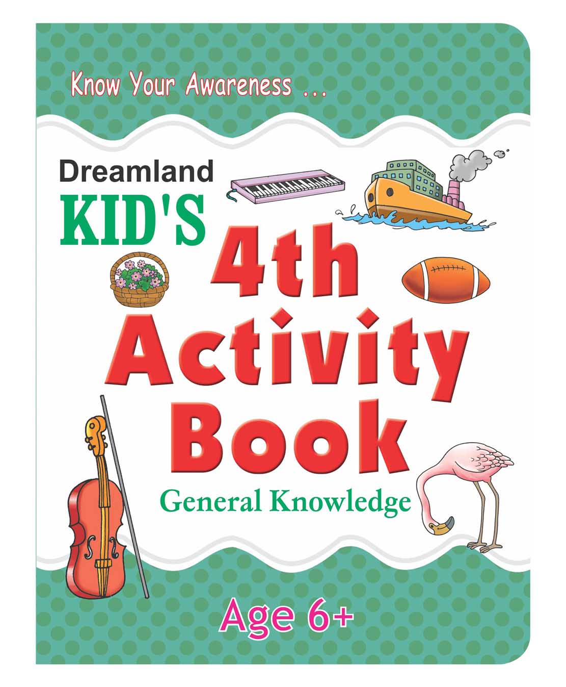 Dreamland Kid's 4th Activity Book - General Knowledge | Grocsy
