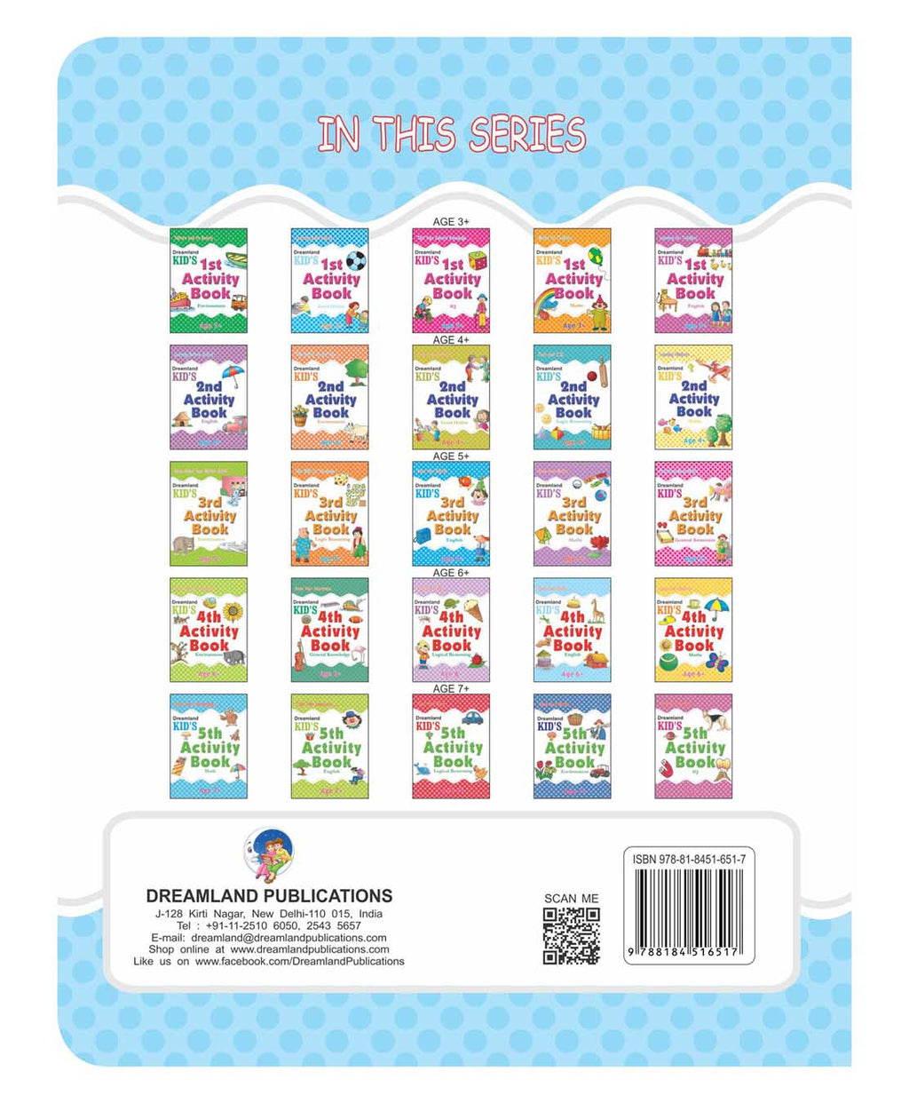 Dreamland Publications Kid's 4th Activity Book - English | Grocsy