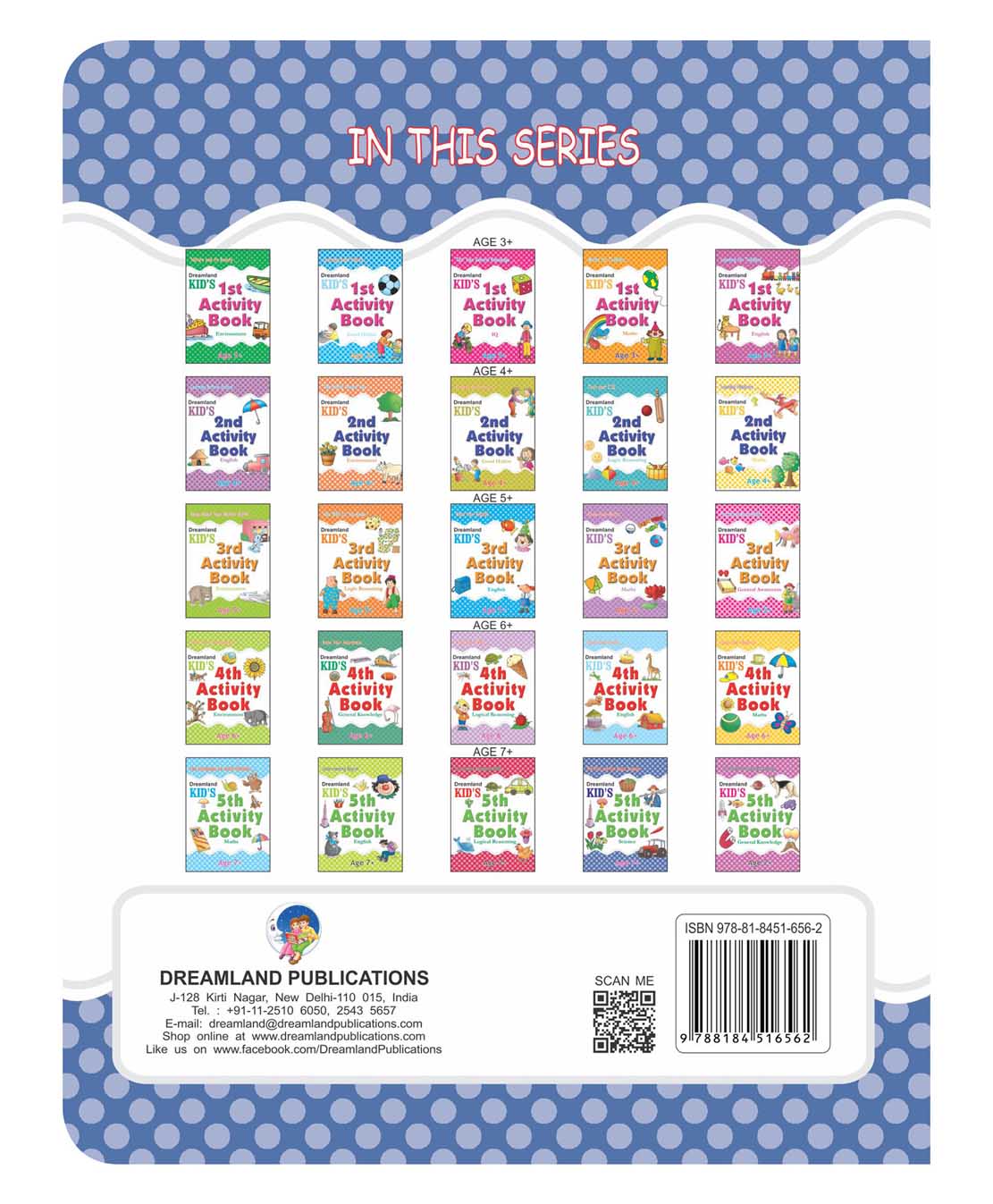Dreamland Kid's 5th Activity Book - Science | Grocsy