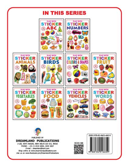 Dreamland Play With Sticker - Fruit | Grocsy