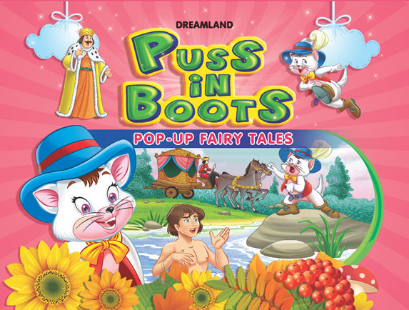 Dreamland Pop-Up Fairy Tales - Puss In Boots | Grocsy