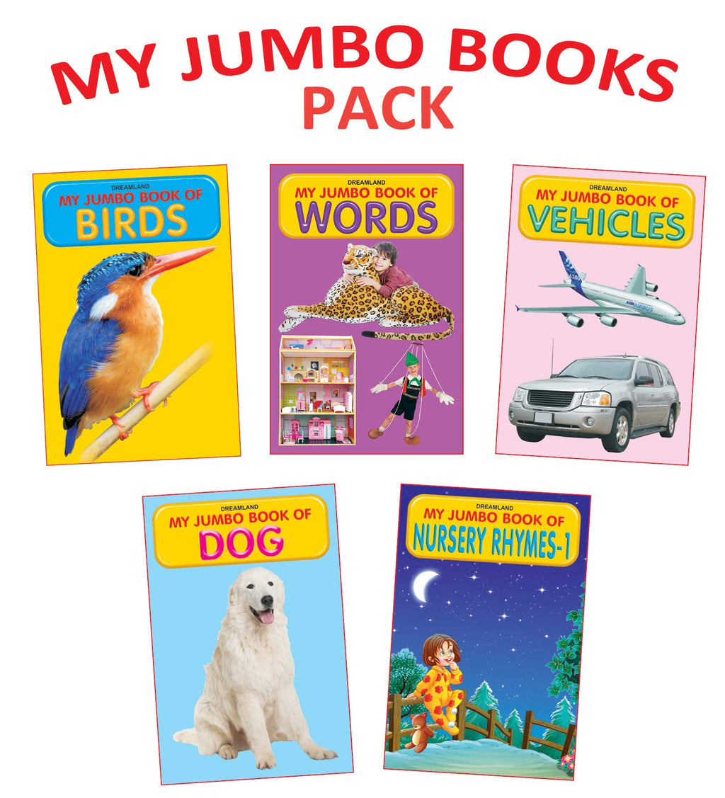 Dreamland My Jumbo Book - Pack (5 Titles) | Grocsy