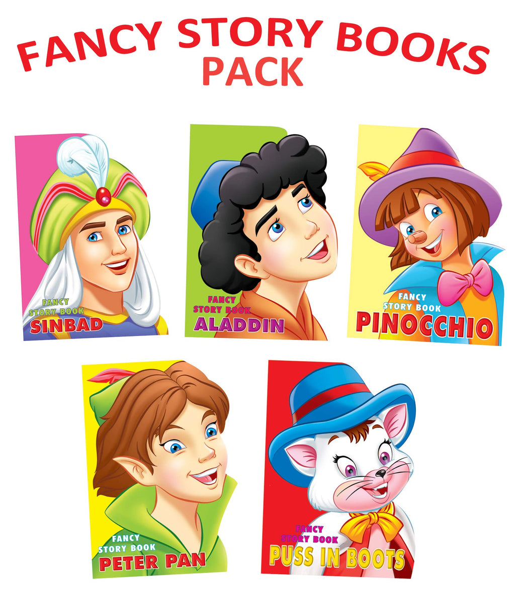 Dreamland Fancy Story Board Book - Pack 2 (5 Titles) | Grocsy