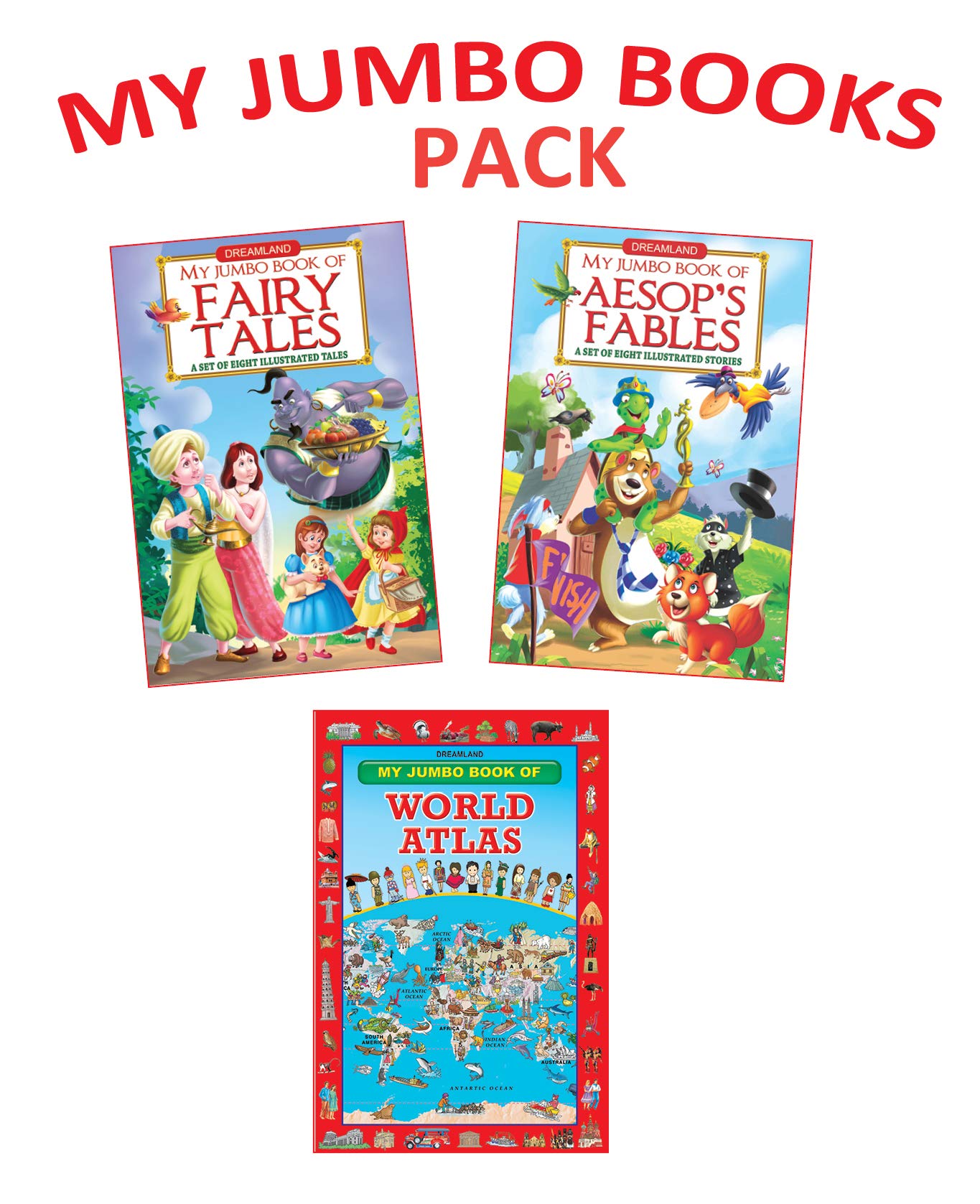 Dreamland My Jumbo Book Series (3 Titles) | Grocsy