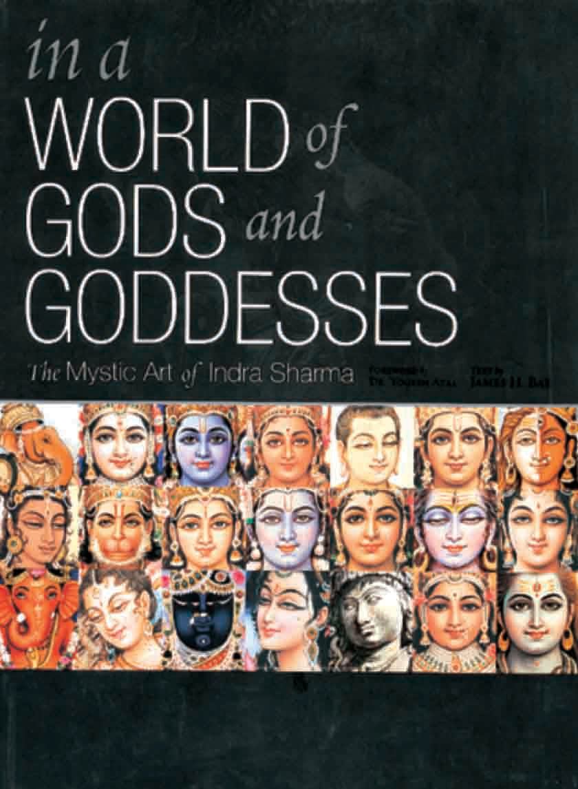 In a World of Gods and Goddesses : The Mystic Art of Indra Sharma by Dr Yogesh Atal - Om Books | Grocsy