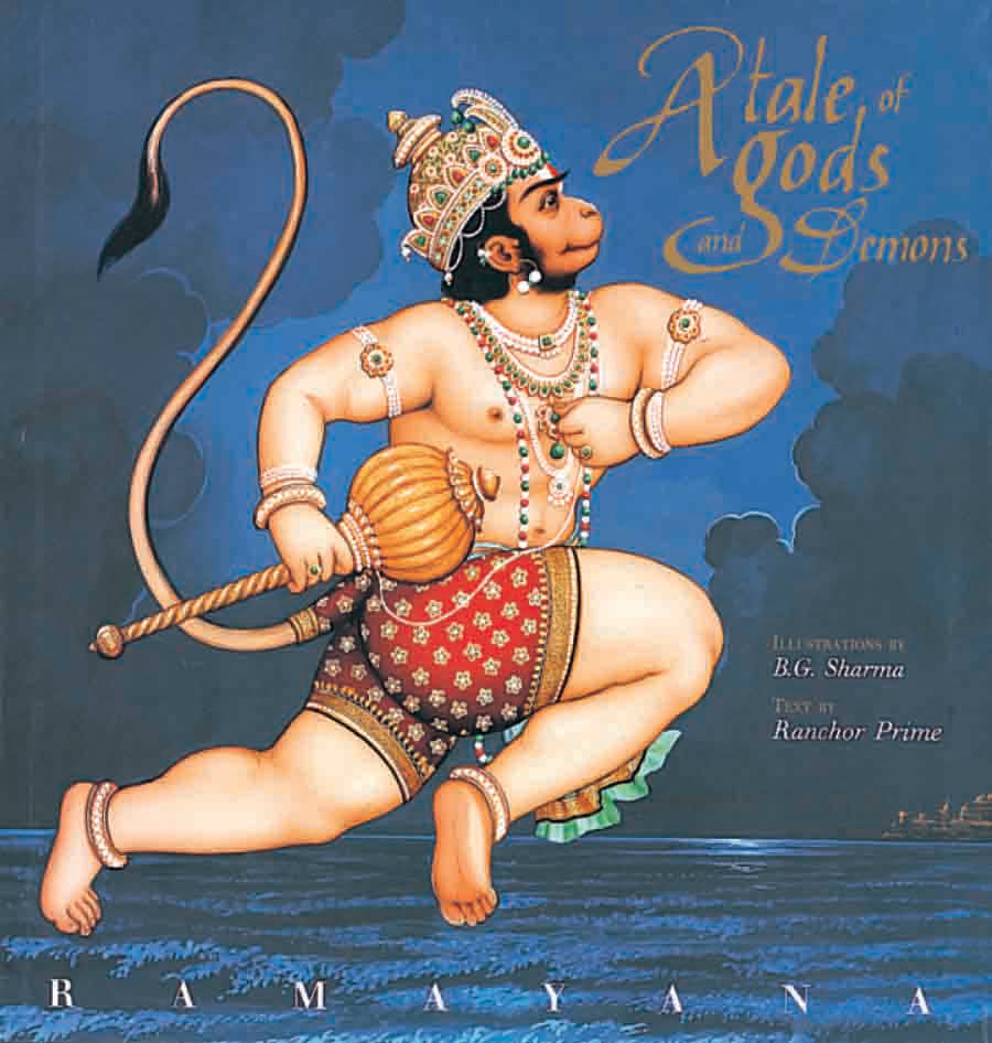 Ramayana : A Tale of Gods and Demons by B.G. Sharma - Om Books | Grocsy