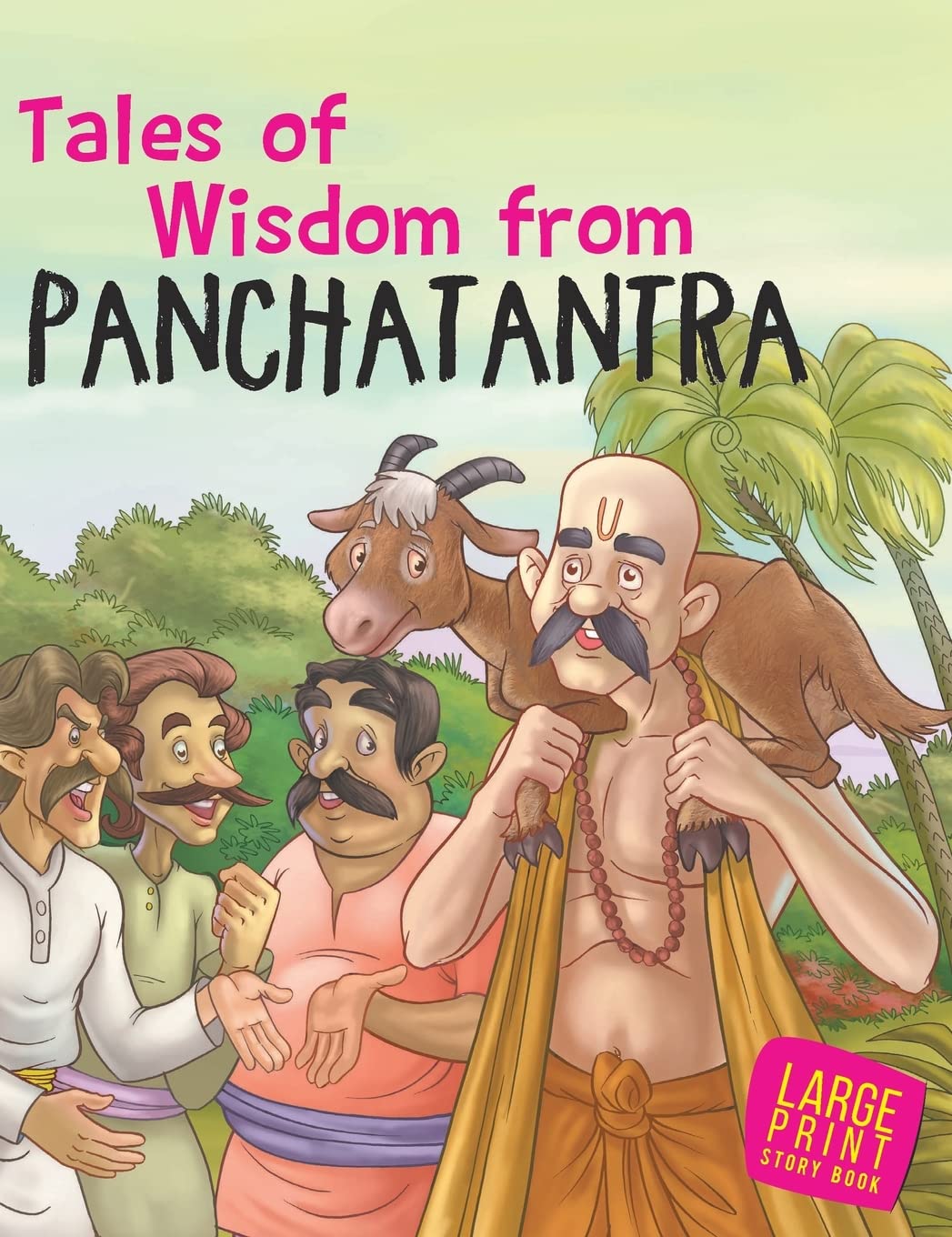 Tales of Wisdom from Panchatantra : Large Print - Om Books | Grocsy