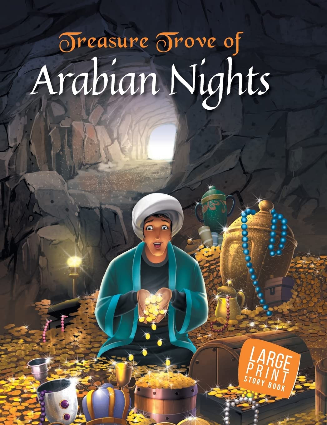Treasure Trove of Arabian Nights : Large Print - Om Books | Grocsy