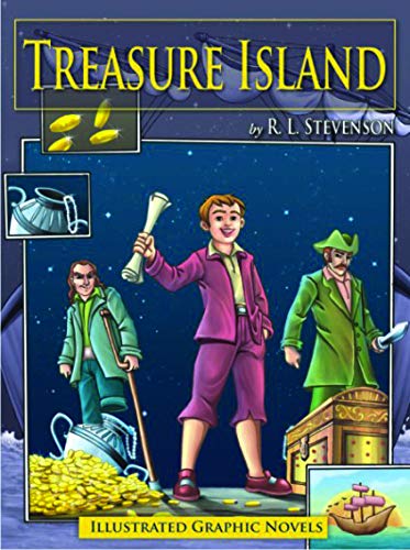 Treasure Island : Graphic Novels - Om Books | Grocsy