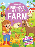 Dreamland Pop-Out At the Farm- With 3D Models Colouring Stickers | Grocsy