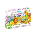 Dreamland Publications At the Jungle Jigsaw Puzzle for Kids – 96 Pcs | With Colouring & Activity Book and 3D Model | Grocsy
