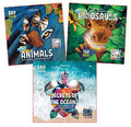 Dreamland Wow! Encyclopaedia In Augmented Reality Series (A set of 3 Books) | Grocsy