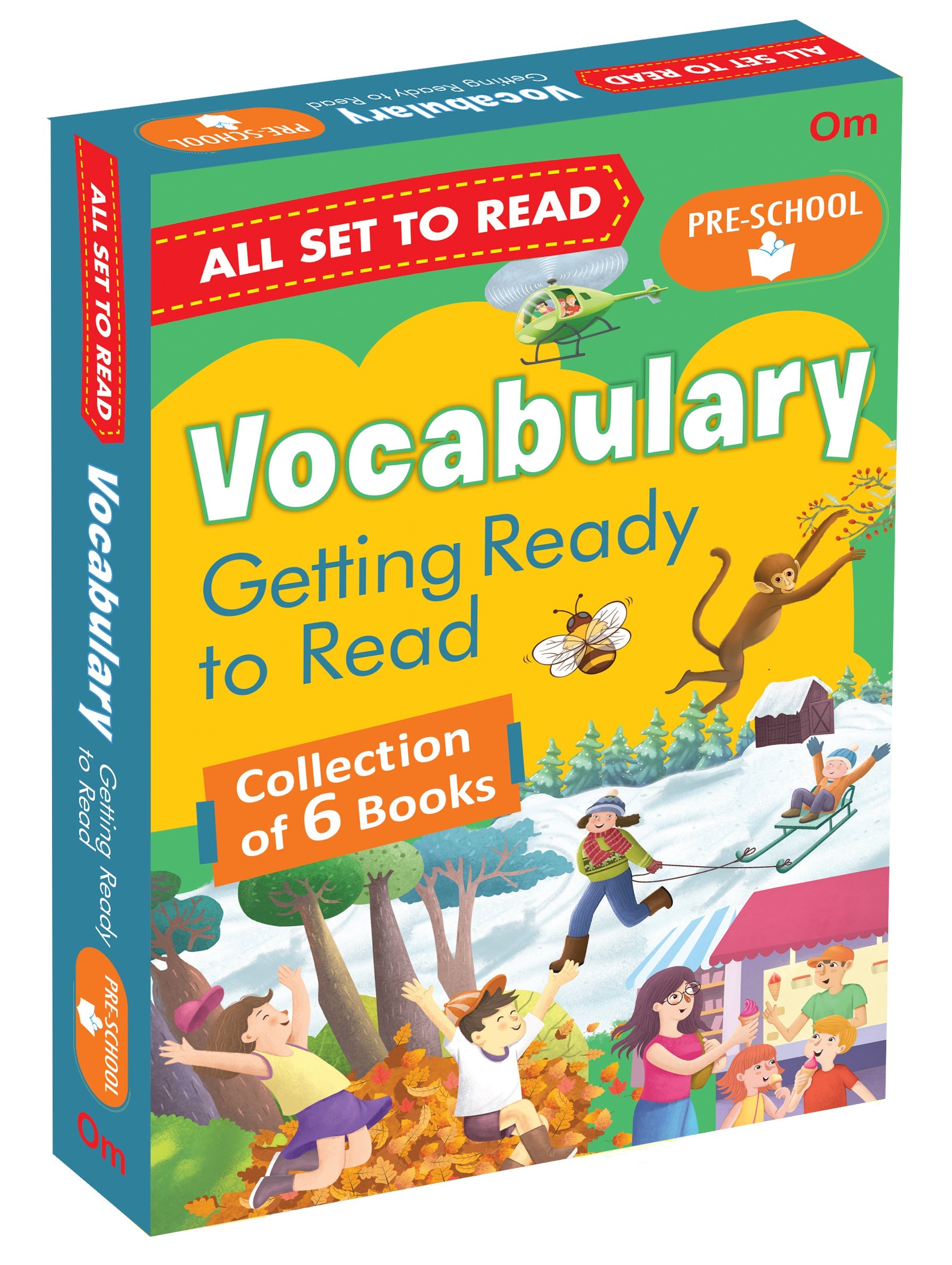 All Set Read Preschool Collection of 6 Books - Om Books | Grocsy