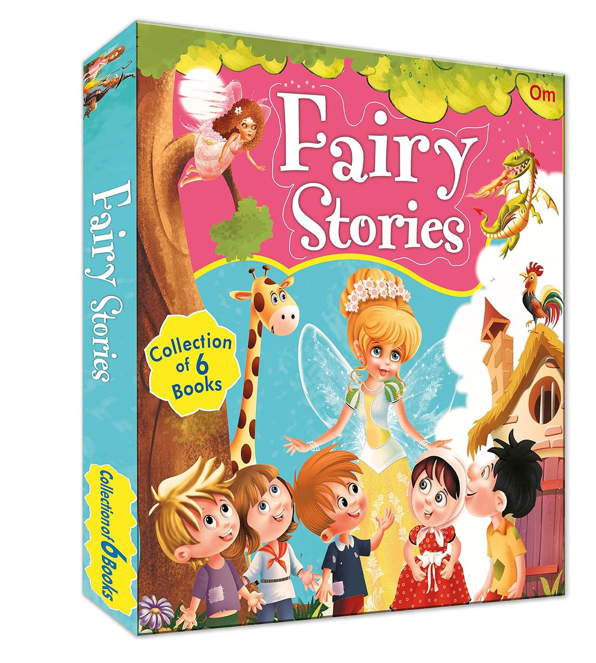 Fairy Stories - Collection of 6 Books for Kids - Om Books | Grocsy